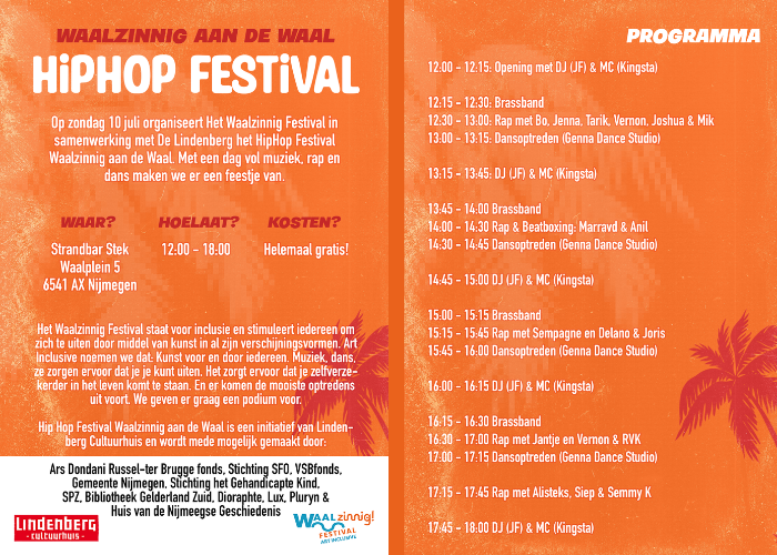 hiphopfestival Nijmegen - Waalzinnig aan de Waal
